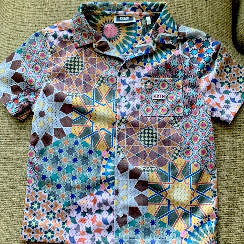 Kith button down polo